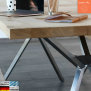 Design-Bankkufe Spyder Edelstahl | Sitzbank | Gartenbank | Bürobank | 100% hergestellt in Deutschland | geeignet für Innen- und Außenbereich | Menge: 2 Stück |