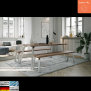 Edelstahl Design-Bankfuß | Sitzbank | Bierbank | Coffee Table | hergestellt in Deutschland | geeignet für jeden Innen- und Außenbereich | Set Füße (4 Stück) |