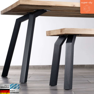 Design-Tischbeine | Set Tischfüße | 4 Stück