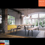 Design-Tischbeine | Esstisch | Gartentisch Bürotisch | hergestellt in Deutschland | geeignet für Innen- und Außenbereich | Set Tischfüße (4 Stück) | Schwarz
