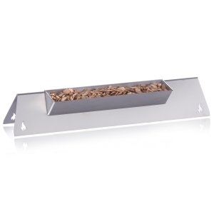 Räucheschiene Edelstahl für den Grill