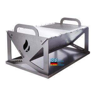 Koffergrill Feuerstelle Campinggrill Outdoor BBQ...