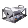 Koffergrill Feuerstelle Campinggrill Outdoor BBQ Angelgrill Spießgrill zerlegbar Grill to go/OHNE Tasche