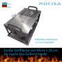 Koffergrill Feuerstelle Campinggrill Outdoor BBQ Angelgrill Spießgrill zerlegbar Grill to go/OHNE Tasche