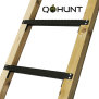 Q-OHUNT  Leitersprosse | Hochsitzleiter | KTL beschichtet | Set 5 Stück