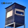 Q-OHUNT Kanzelfensterbeschlag | Drehbeschlag und Feststeller | 1Satz
