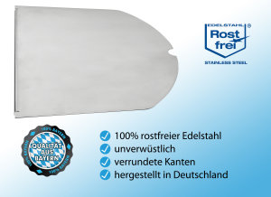 mocisa Grillplatte / Plancha Edelstahl | geeignet...